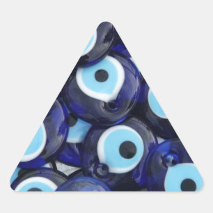 Sticker Triangulaire Protection des yeux mal Amulets