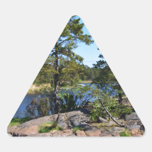 Sticker Triangulaire Remorque suédoise