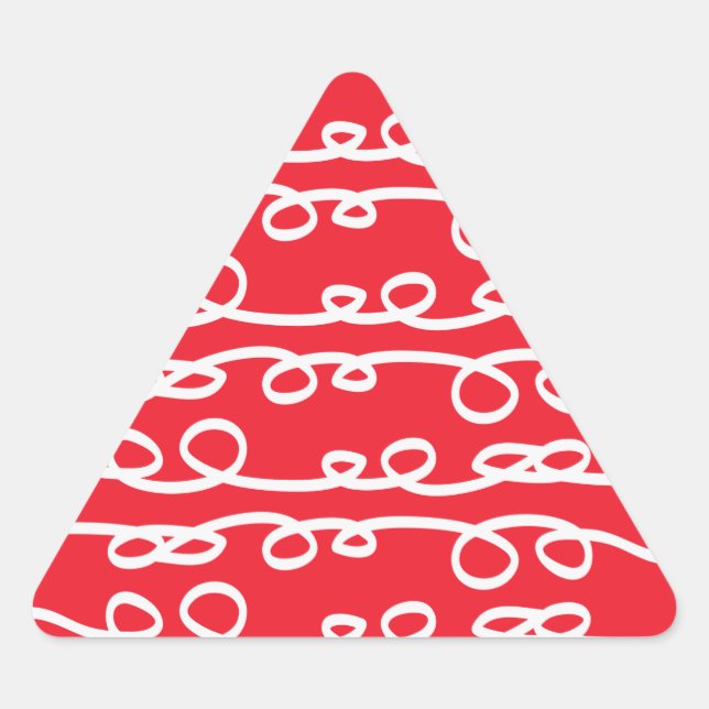 Sticker Triangulaire remous modelé (Devant)