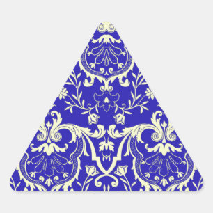 Sticker Triangulaire Rennaisance Damask #1 @ Sonolotre