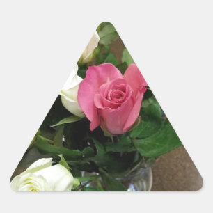 Sticker Triangulaire Rose