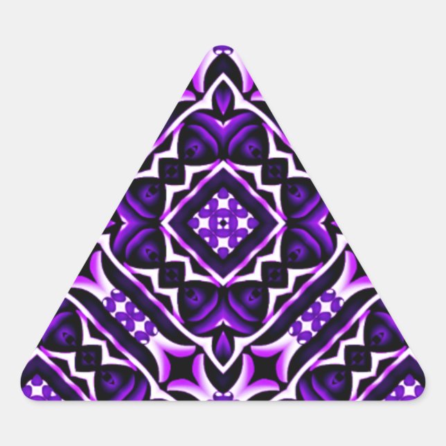 Sticker Triangulaire Royal Glow_ (Devant)