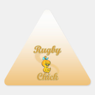 Sticker Triangulaire Rugby à XV