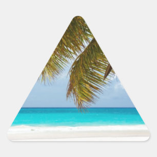 Sticker Triangulaire Souhait vous étiez ici !