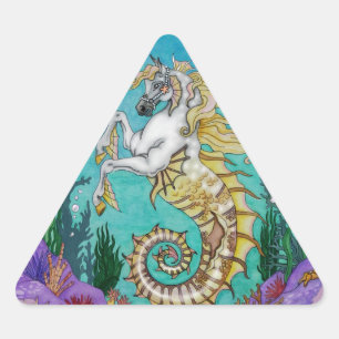 Sticker Triangulaire Sous le WaterHorse