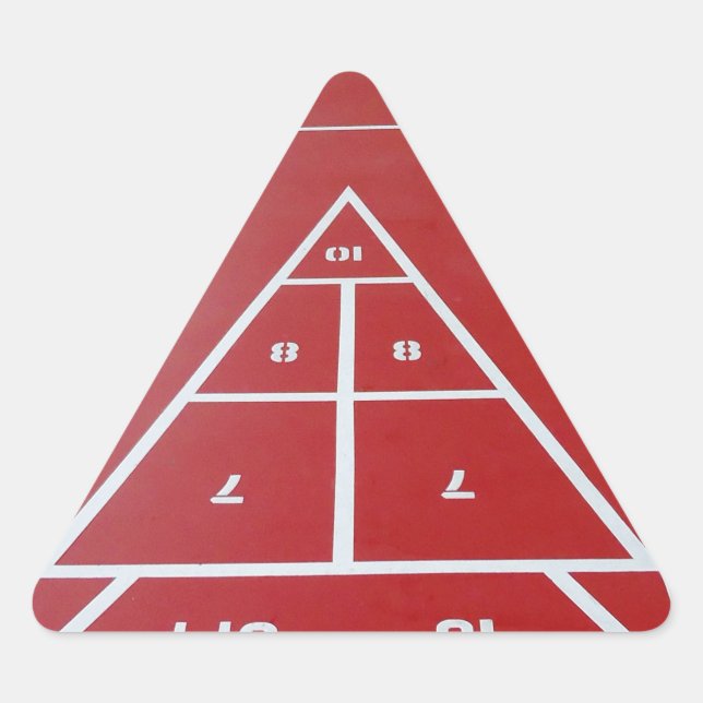 Sticker Triangulaire Tableau de bord (Devant)