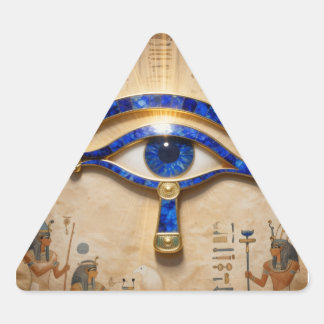 Sticker Triangulaire The Egyptian Eye 