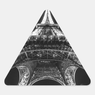 Sticker Triangulaire Tour Eiffel Paris France