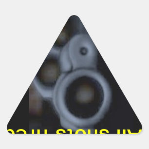 Sticker Triangulaire Tous les tirs mis le feu