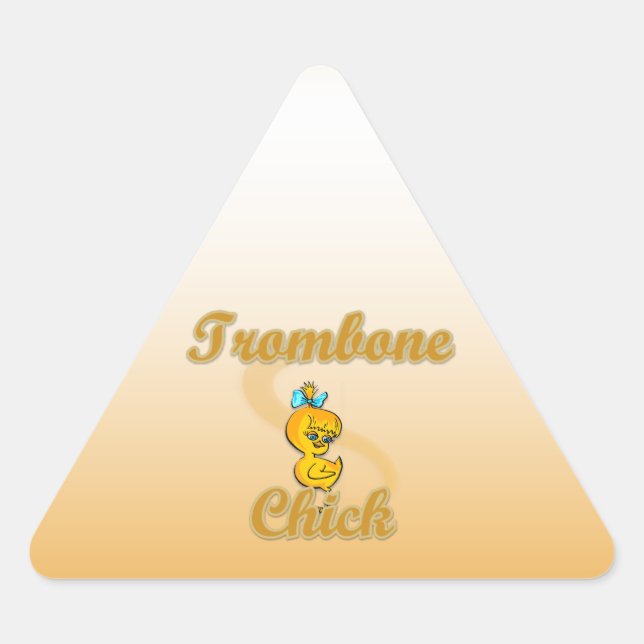 Sticker Triangulaire Trombone (Devant)
