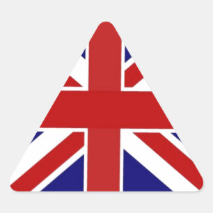 Sticker Triangulaire Union Jack