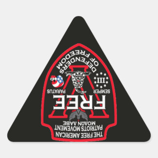 STICKER TRIANGULAIRE V GRATUIT