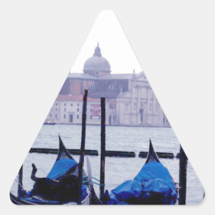 Sticker Triangulaire Venise Italie Voyage