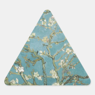 Sticker Triangulaire Vincent Van Gogh Branches d'Amandiers