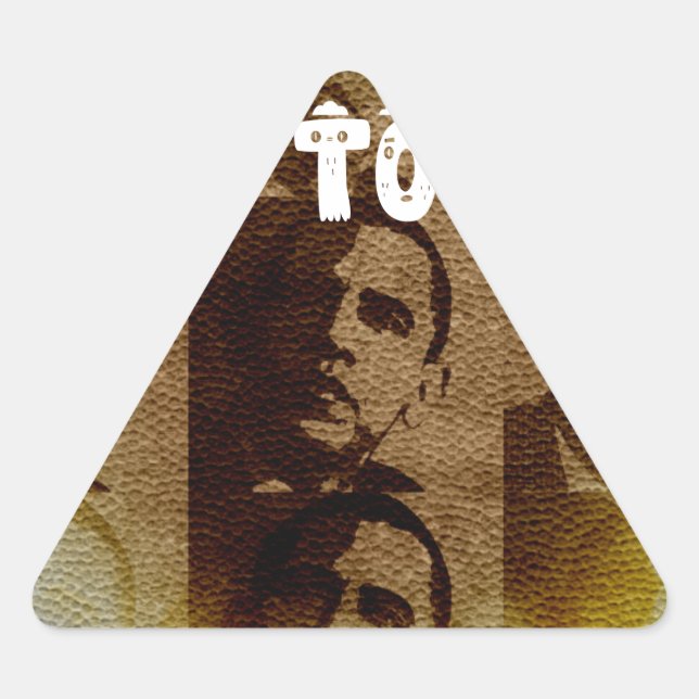 Sticker Triangulaire Welcome (Devant)