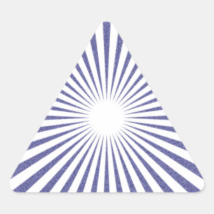 Sticker Triangulaire White Target -