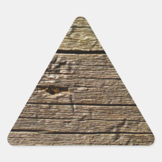 Sticker Triangulaire Wood