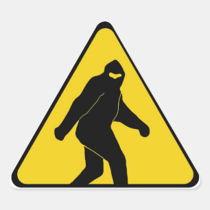 Sticker Triangulaire Zone Bigfoot