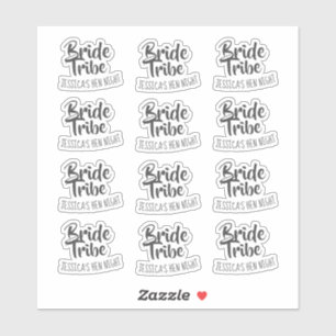 Sticker Tribu de Mariée Personnalisée EVJF