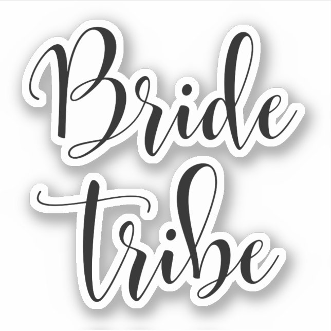 Sticker Tribu Elegant Bride (Devant)