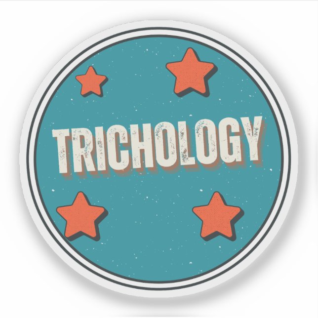 Sticker Trichologie (Devant)