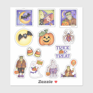 Sticker Trick-or-Treat