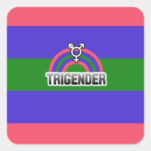 STICKER TRIGENDER RAINBOW