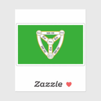Sticker Trinity flag