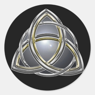 Sticker Trinity Knot 2