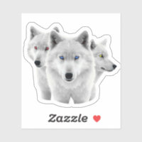 Trois Loups blancs