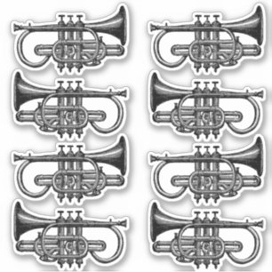 Sticker Trompettes