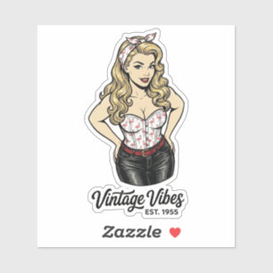 Sticker Trop glamour pour se soucier d'un troupeau 🦩