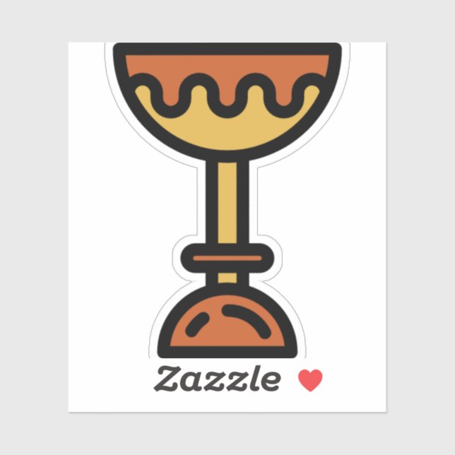 Sticker trophée (Feuille)