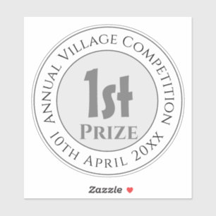Sticker Trophée du 1er prix de la compétition