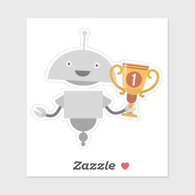 Sticker trophée Mia (Feuille)