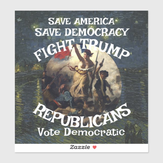 Sticker Trump (Feuille)