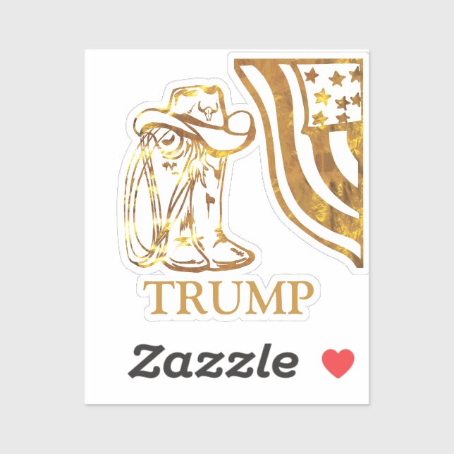 STICKER TRUMP (Feuille)