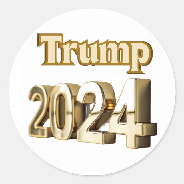 Sticker Trump2024 (Devant)