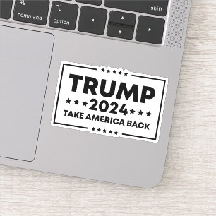 Sticker Trump 2024 : Trump et l'Amérique