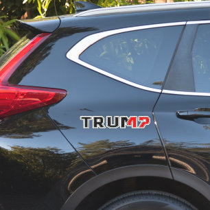 STICKER TRUMP 47   TRUMP VANCE 2024