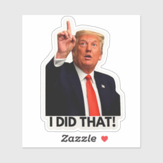 Sticker Trump a fait ça !