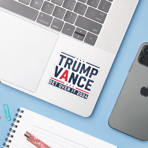 Sticker Trump a gagné l'élection présidentielle 2024 Trump