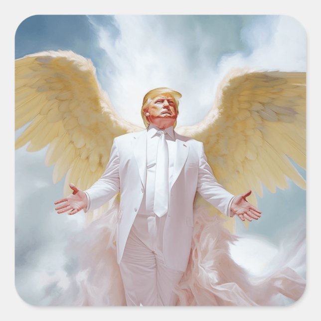 Sticker - "Trump aux ailes" (Devant)