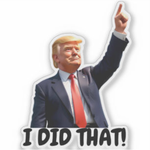 Sticker Trump, c'est moi qui ai fait ça 