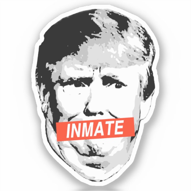 Sticker Trump détenu (Recto)