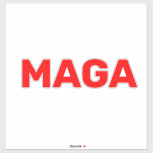Sticker Trump Maga 2024
