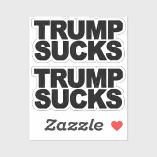 Sticker "Trump Sucks"