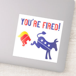 Sticker Trump, un démocrate déchu