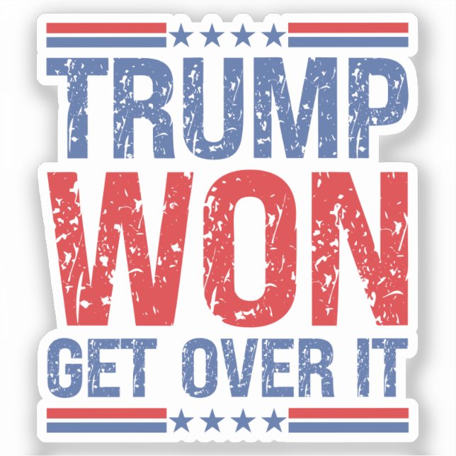 Sticker Trump Va S'En Remettre (Recto)