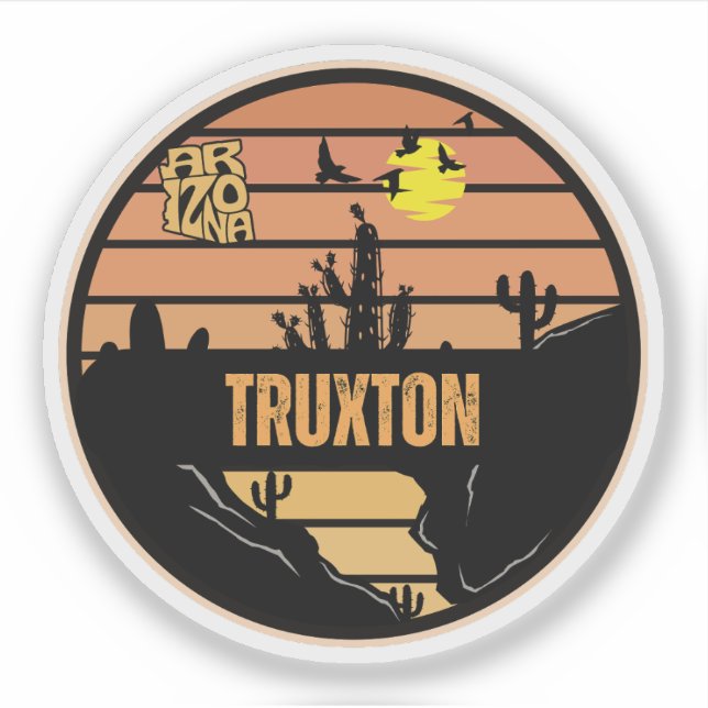 Sticker Truxton, Arizona (Devant)